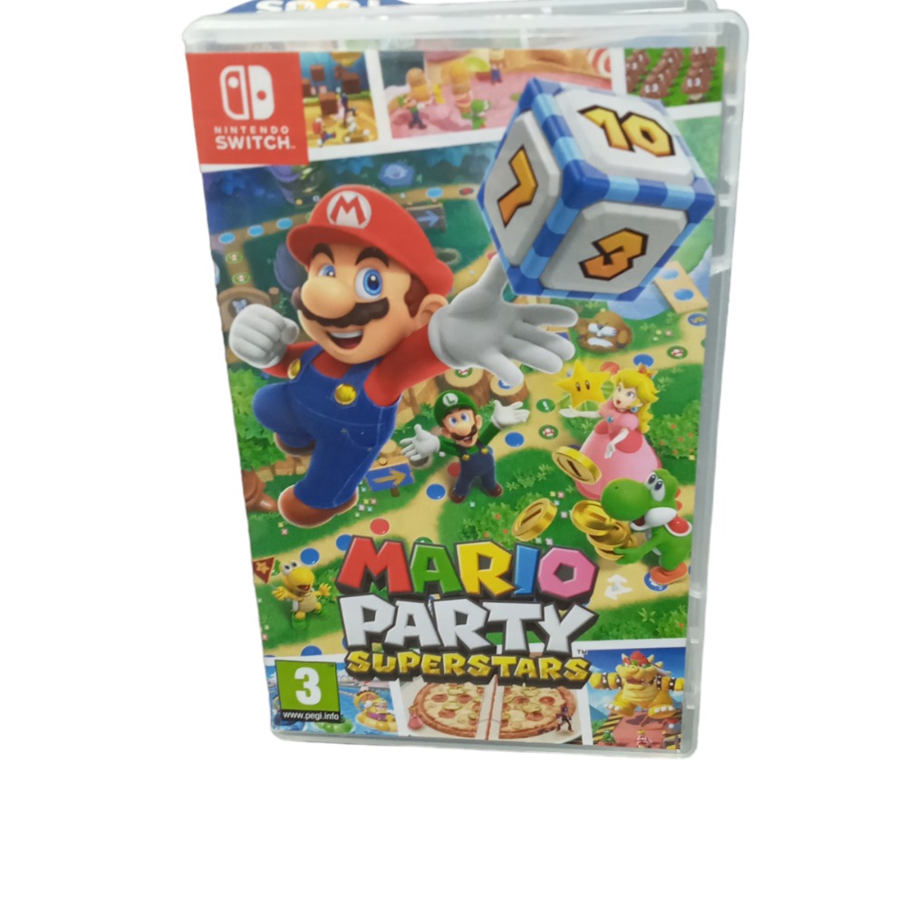 Mario Party Superstars Sur Nintendo Switch - Version JAP (Anglais/Français/Allemand/Espagnol/Italien) - NEUF
